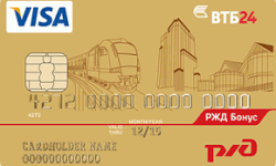 Золотая карта от Банка ВТБ 24